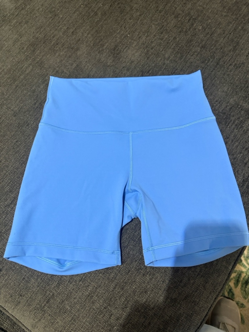 lululemon athletica High-Rise Bike Shorts in Sky Blue